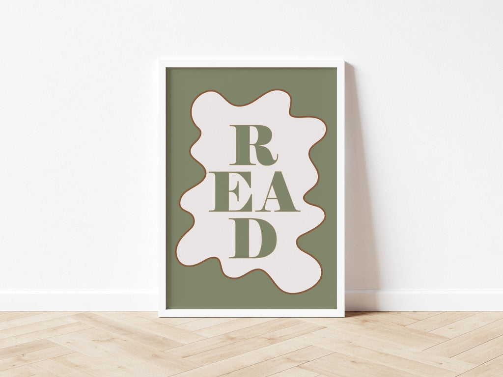 READ - Wavy Edition - Fine Art Print