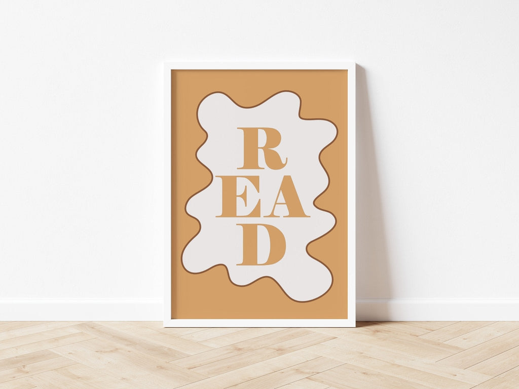 READ - Wavy Edition - Fine Art Print