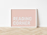 Buy Reading Corner - Fine Art Print | for kids by Learning Bugs UK