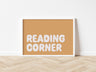 Buy Reading Corner - Fine Art Print | for kids by Learning Bugs UK