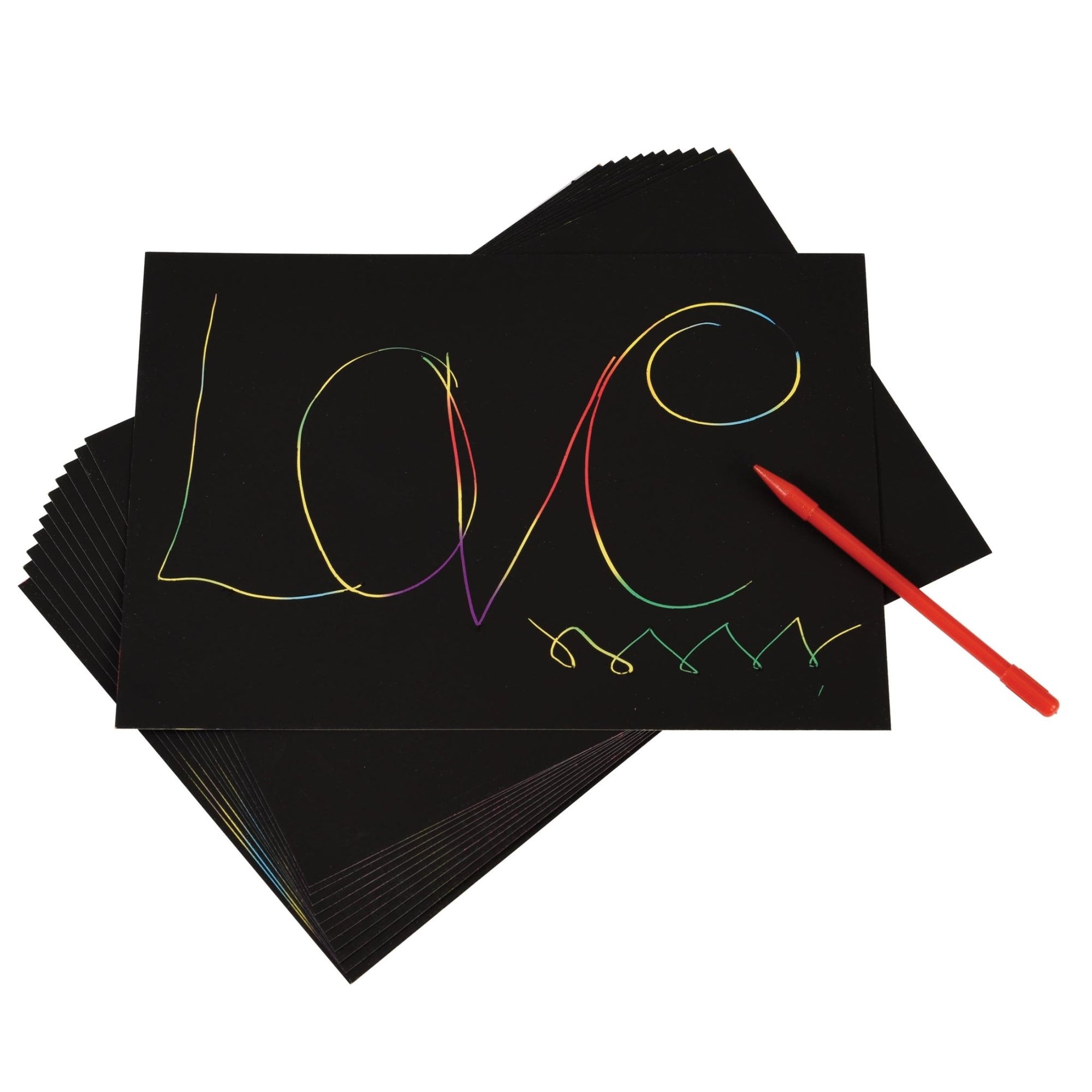 Buy Rex London Rainbow Scratch Art Kit | for kids by Learning Bugs UK