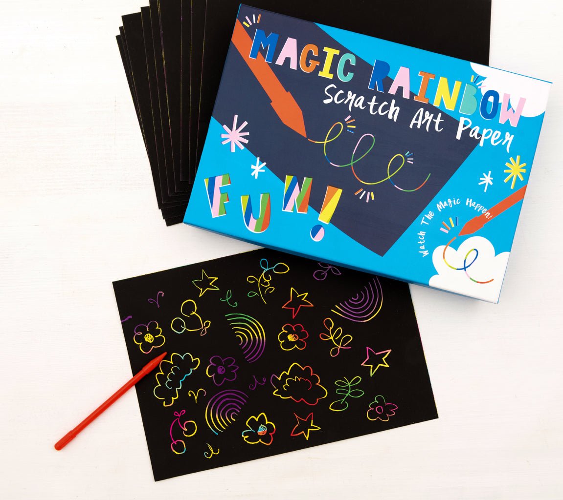 Buy Rex London Rainbow Scratch Art Kit | for kids by Learning Bugs UK