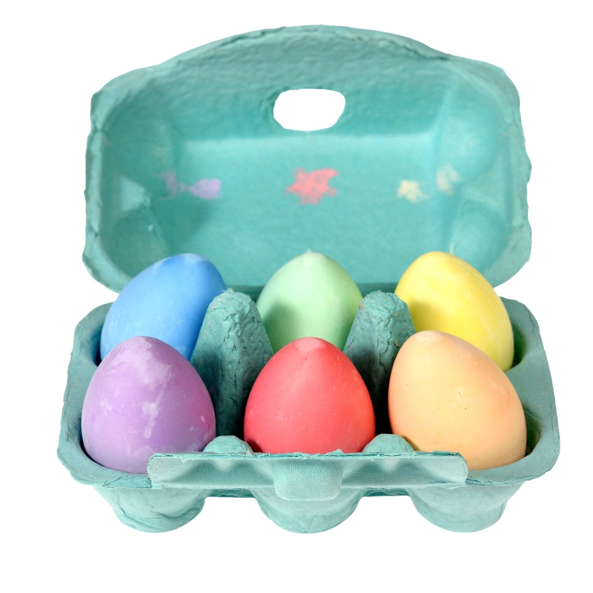 Buy Rex London Six Coloured Chalk Eggs | for kids by Learning Bugs UK