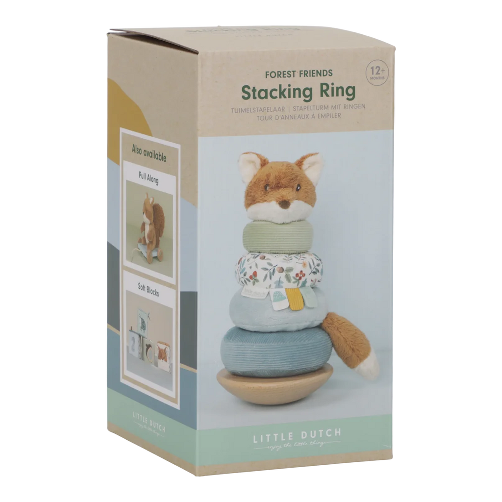 Rocking Ring Stacker Soft FSC Forest Friends