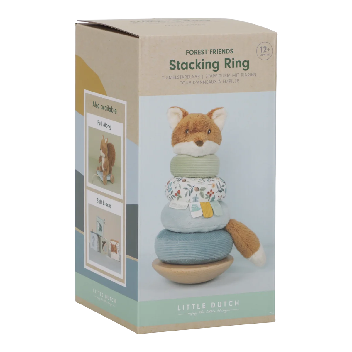 Rocking Ring Stacker Soft FSC Forest Friends