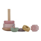 Little Dutch Wooden Rocking Ring Stacker - Fairy Garden – for children, available at Learning Bugs UK