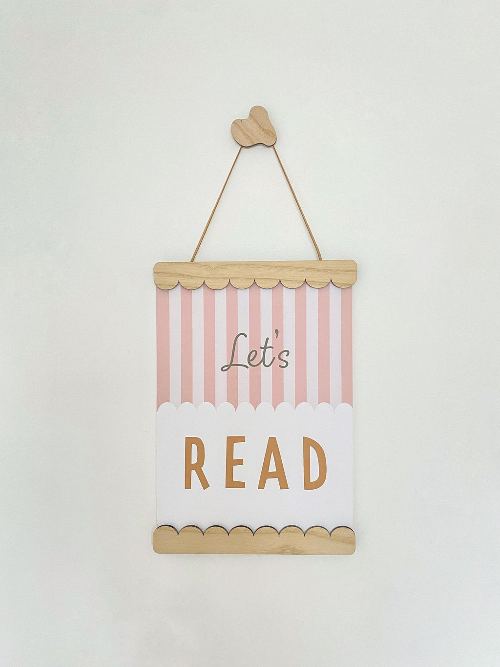 Scalloped Magnetic Picture Frame - Ash