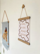 Buy Scalloped Magnetic Picture Frame - Oak | Wall Hangings / Display for kids by Learning Bugs UK