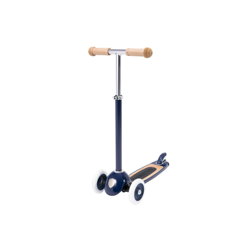 Banwood Scooter – Stylish 3-Wheel Kids Scooter (Navy)