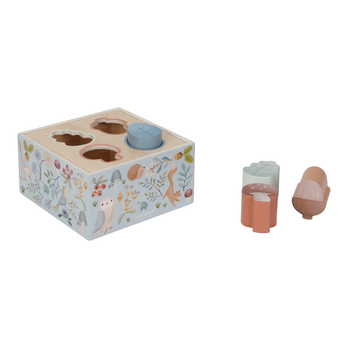 Shape Sorter Forest Friends FSC – for children, available at Learning Bugs UK
