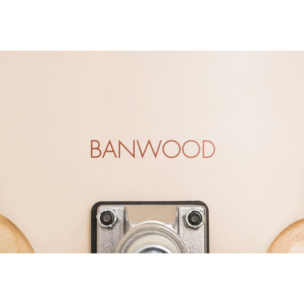 Banwood Skateboard – Kids Maple Deck Skateboard (Cream)