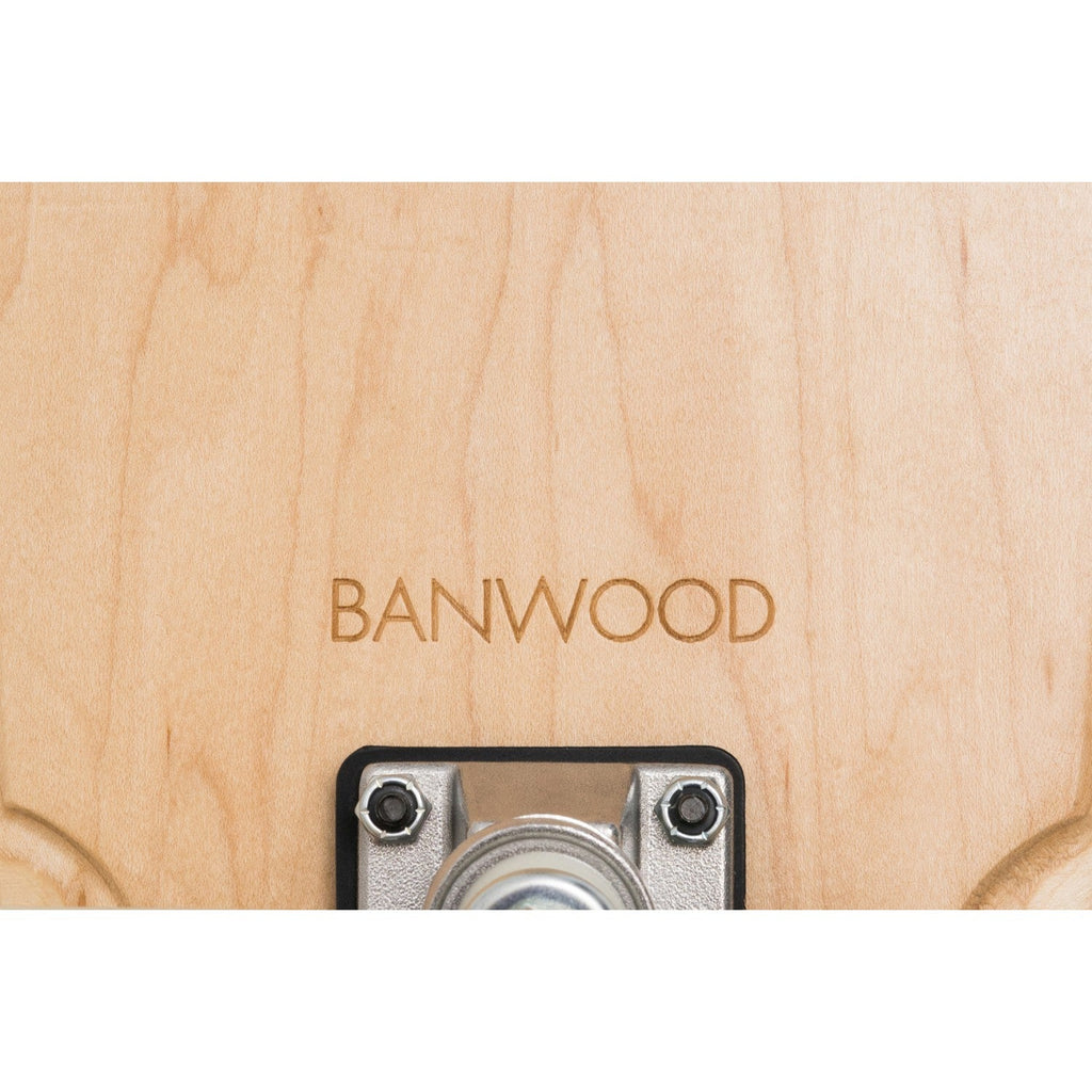 Banwood Skateboard – Kids Maple Deck Skateboard (Nature)