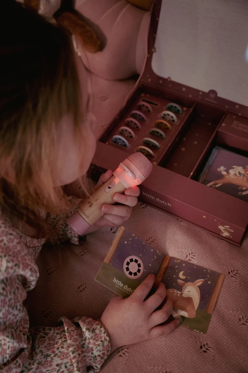 Little Dutch Stories Projector Torch – Projector for children, available at Learning Bugs UK