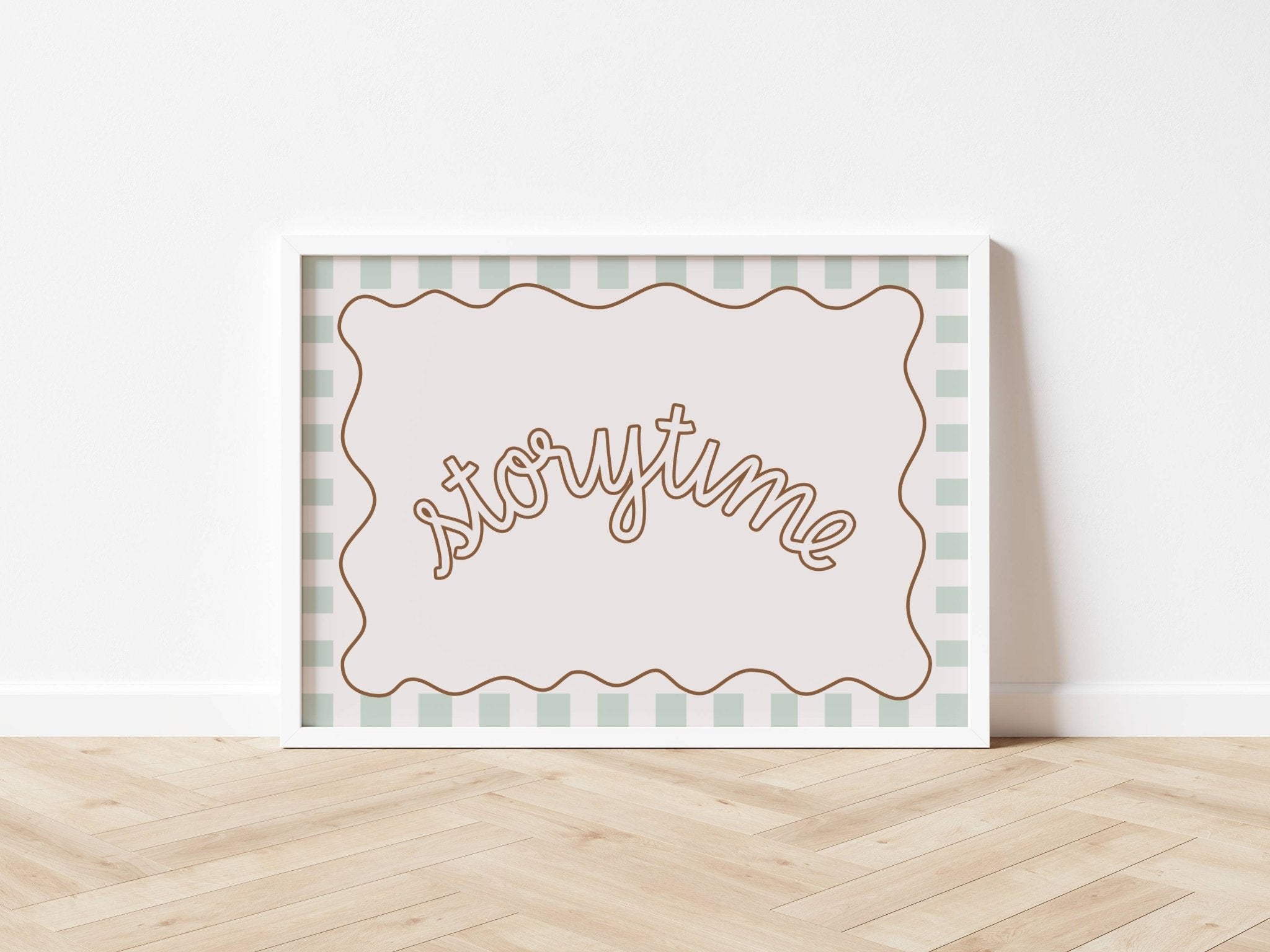 Buy Storytime - Checkerboard Edition | Print for kids by Learning Bugs UK