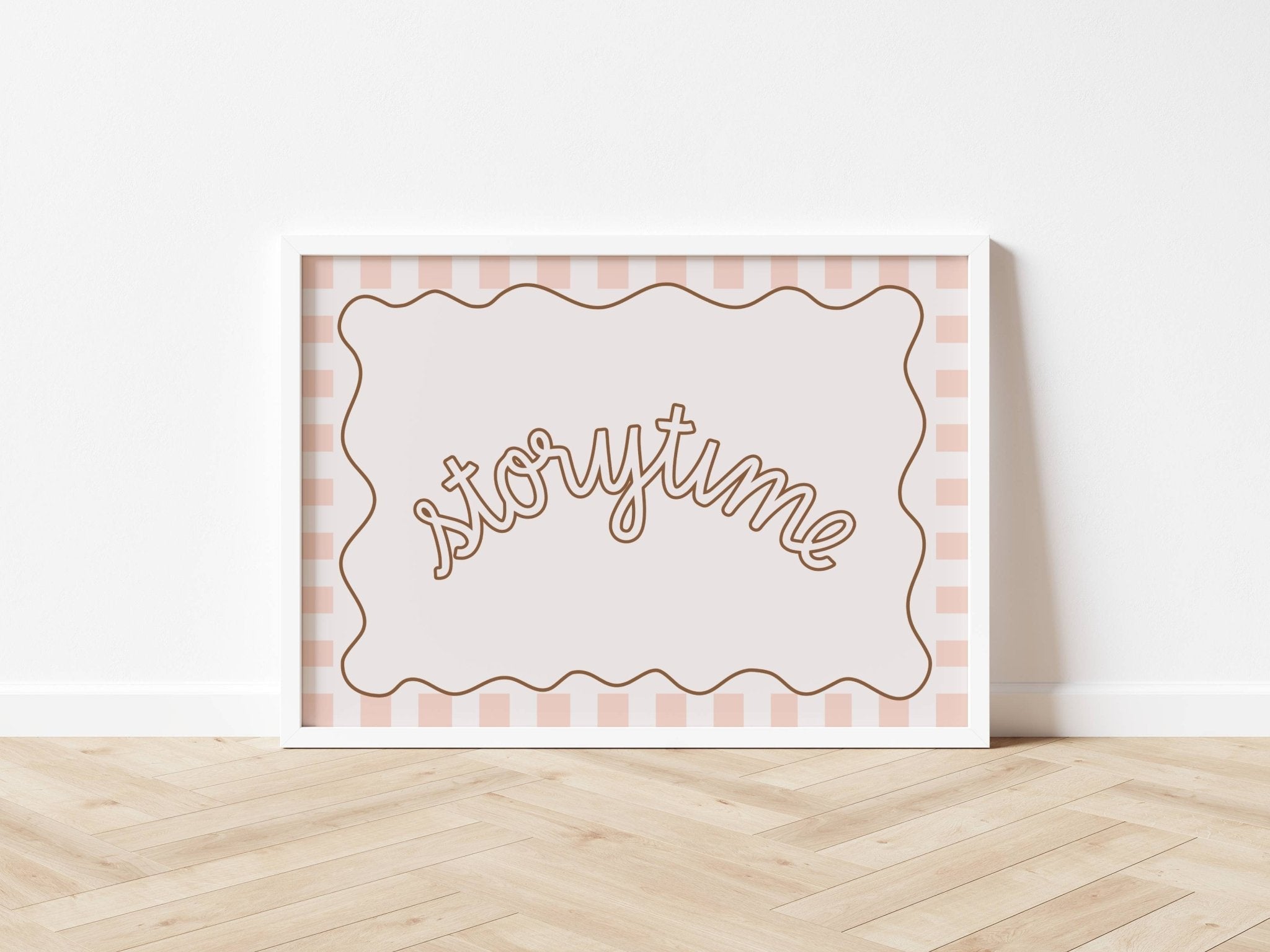 Buy Storytime - Checkerboard Edition | Print for kids by Learning Bugs UK