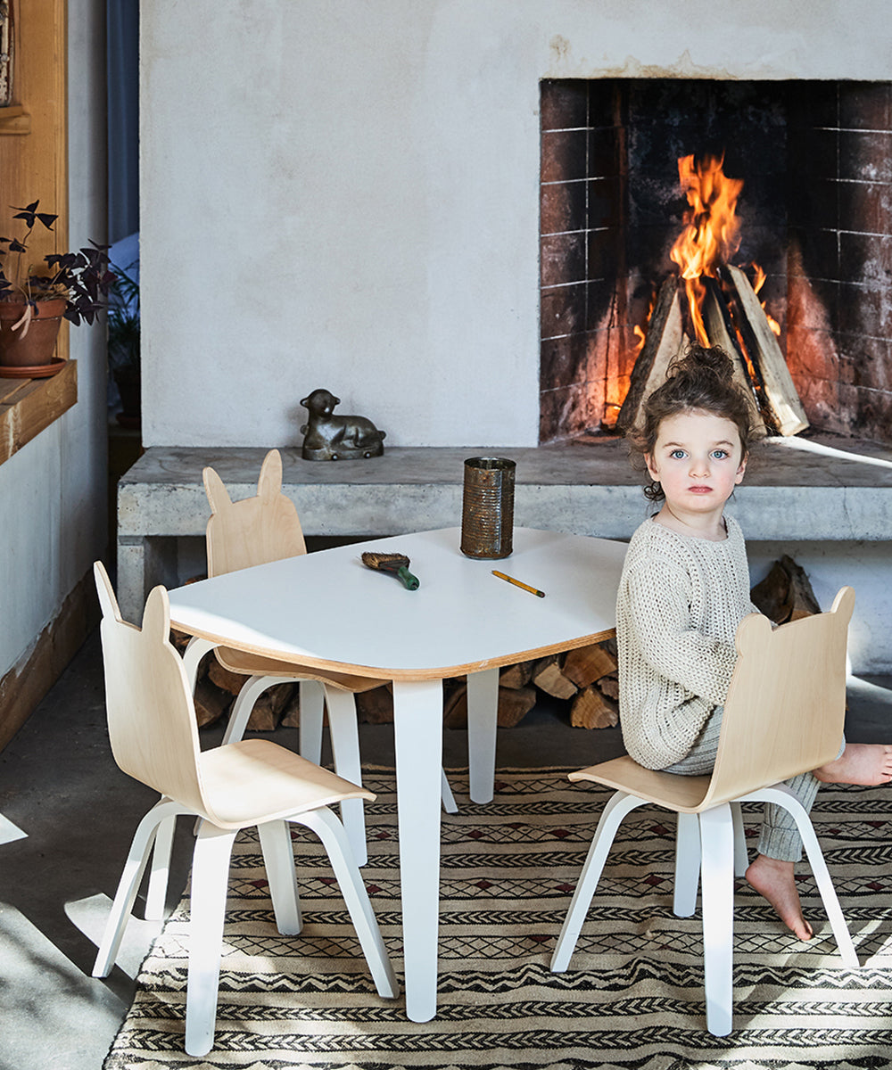 Oeuf Play Table - White, view 4
