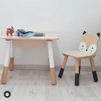 Buy Forest Fox Chair - Wooden Toddler Seat | for kids by Learning Bugs UK