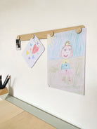 Buy The Art Display Bar - Straight - Ash | Wall Hangings / Display for kids by Learning Bugs UK