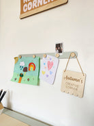 Buy The Art Display Bar - Straight - Colourpop | Wall Hangings / Display for kids by Learning Bugs UK