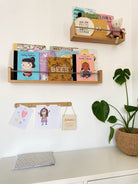 Buy The Art Display Bar - Straight - Oak | Wall Hangings / Display for kids by Learning Bugs UK