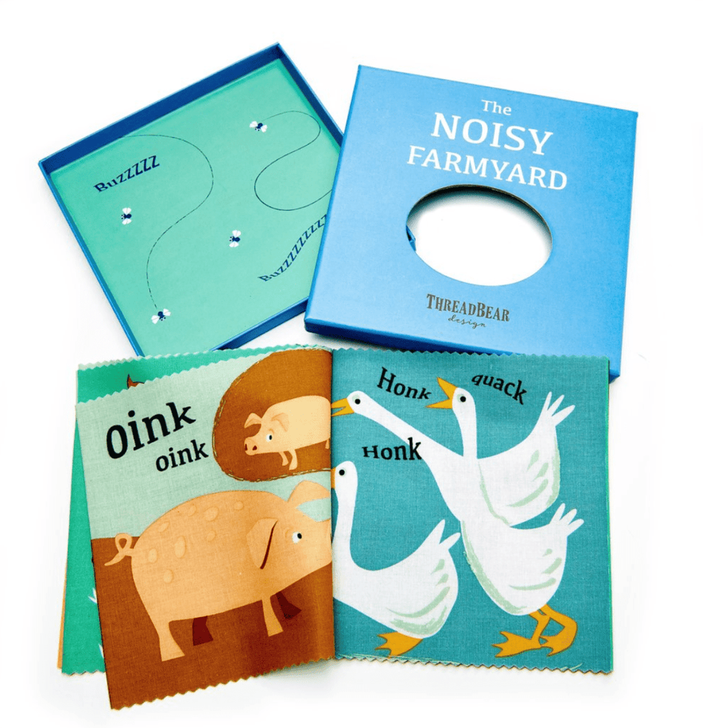 Buy Thread Bear Rag Book | for kids by Learning Bugs UK