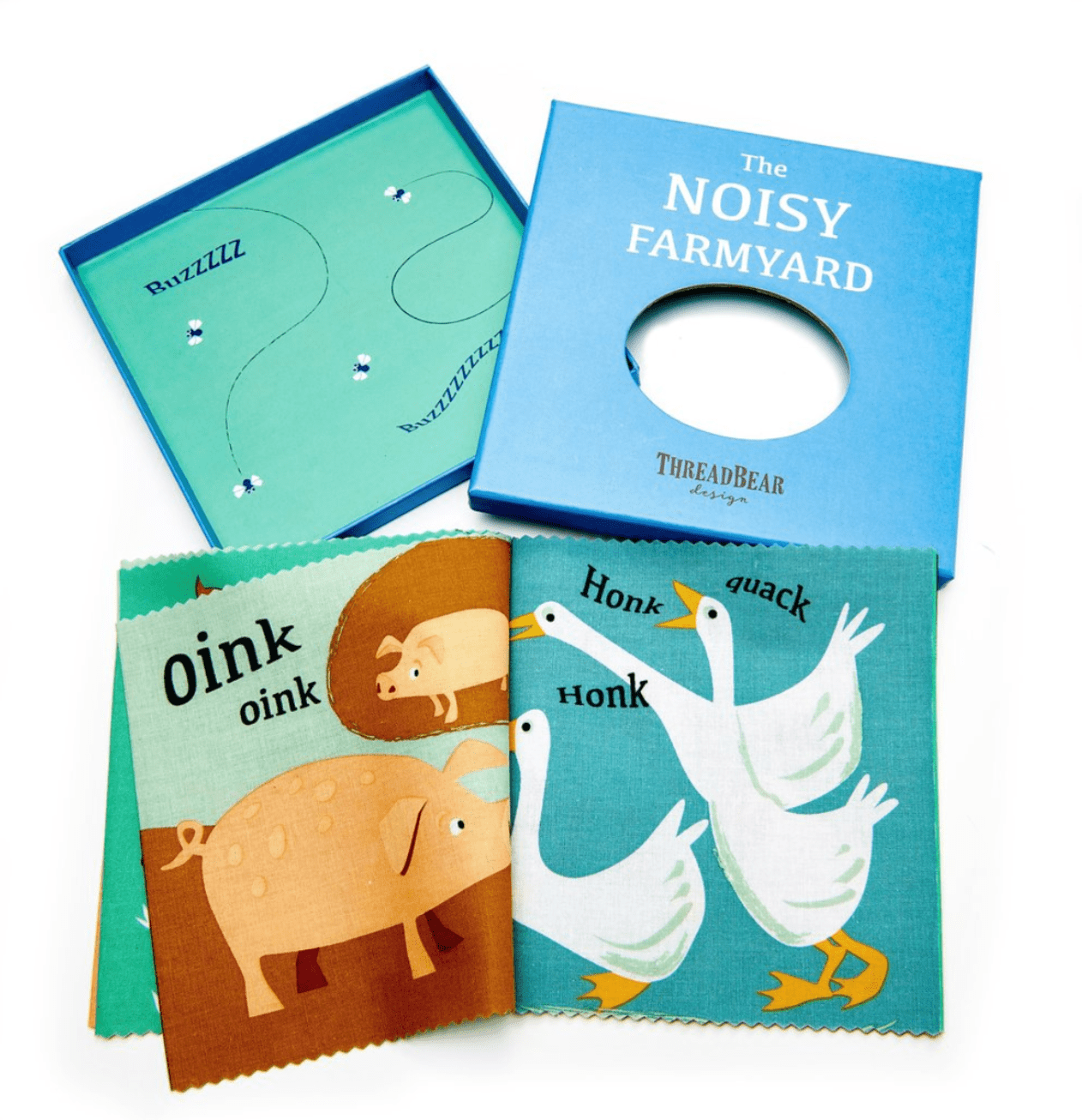 Buy Thread Bear Rag Book | for kids by Learning Bugs UK