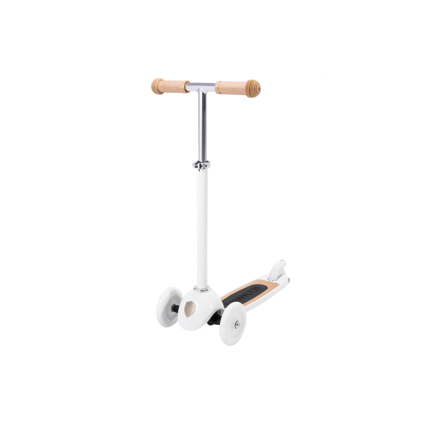 Banwood Scooter – Stylish 3-Wheel Kids Scooter (White)