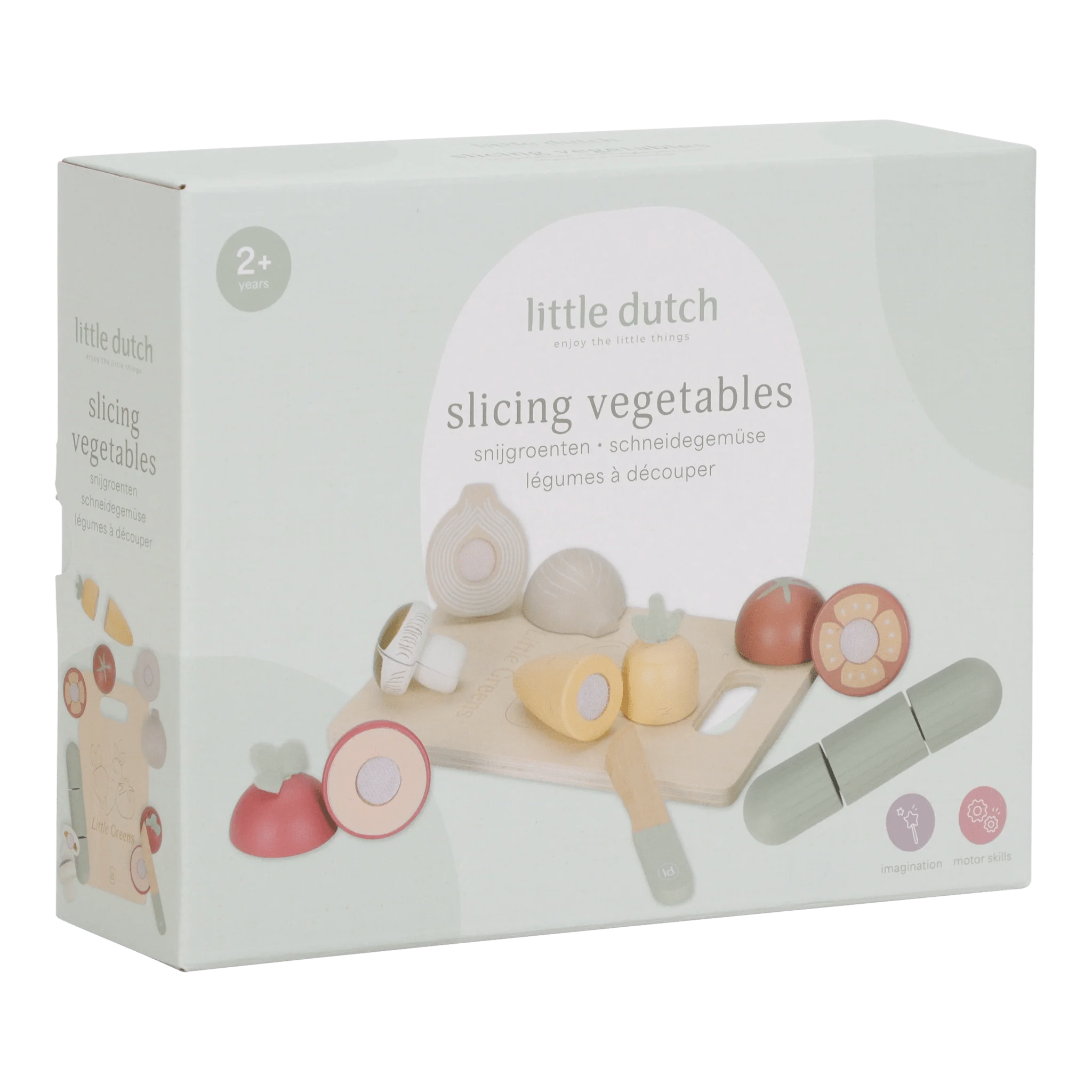 Little Dutch Slicing Vegetables – for children, available at Learning Bugs UK