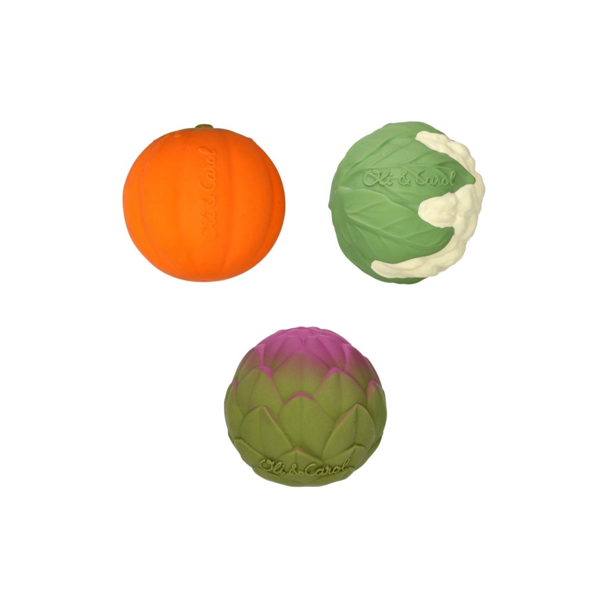 Oli & Carol Baby Sensory Ball Veggie Soup – Baby Sensory Toys for children, available at Learning Bugs UK