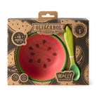 Oli&Carol Wally the Watermelon Bowl and Spoon Set – Tableware & Cutlery for children, available at Learning Bugs UK