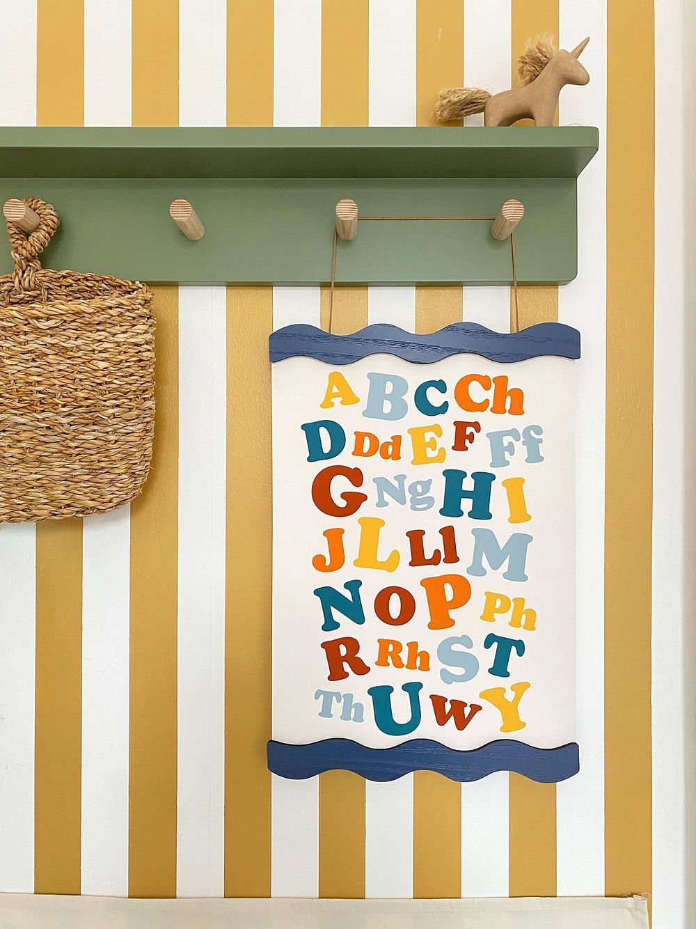 Wavy Colour Pop Magnetic Picture Frame