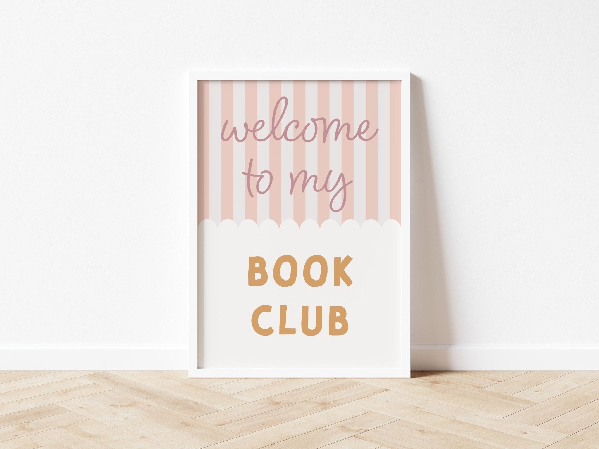 Buy Welcome to My Book Club - Fine Art Print | for kids by Learning Bugs UK