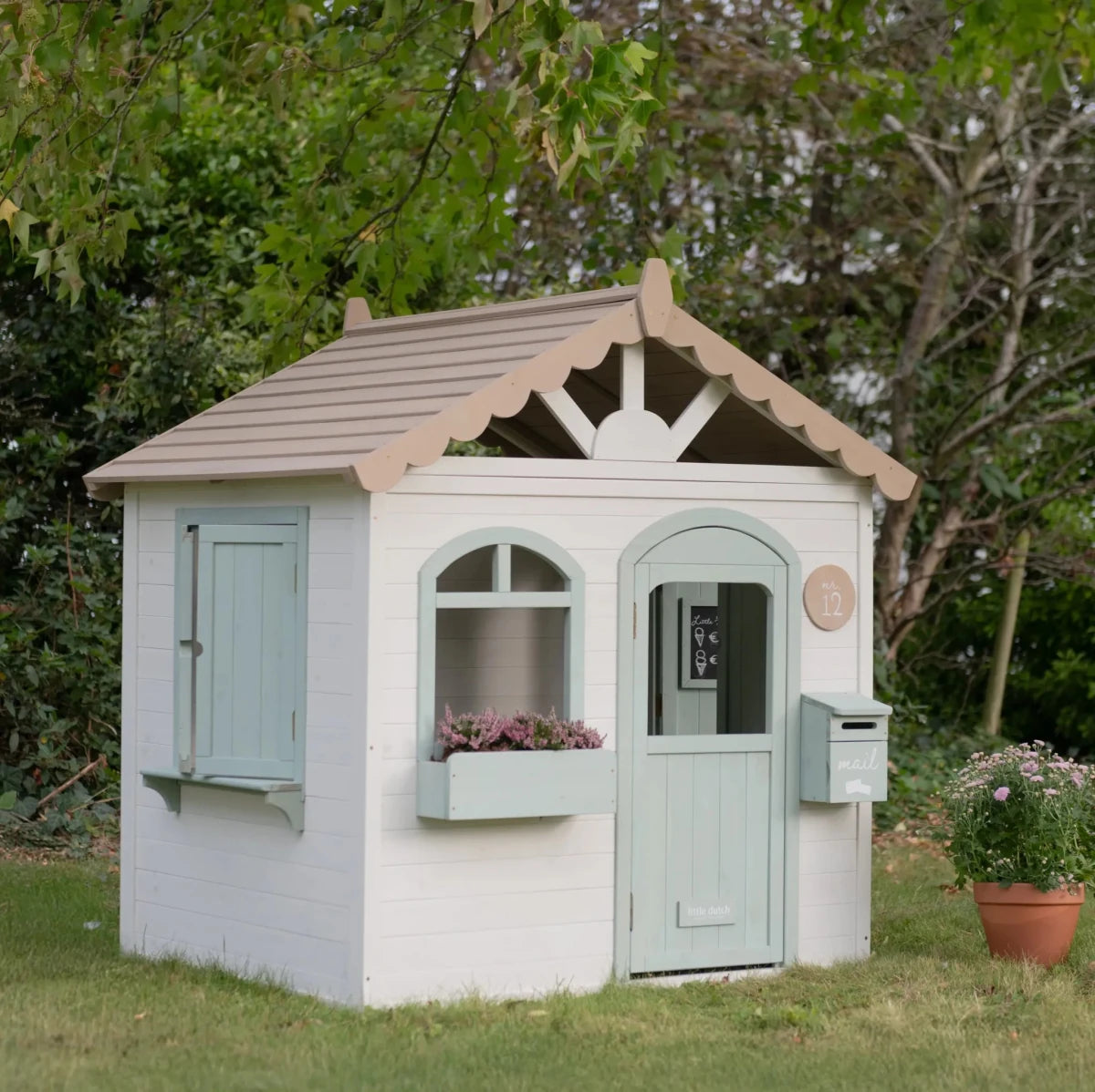 Little Dutch Wooden Playhouse – Playhouses for children, available at Learning Bugs UK