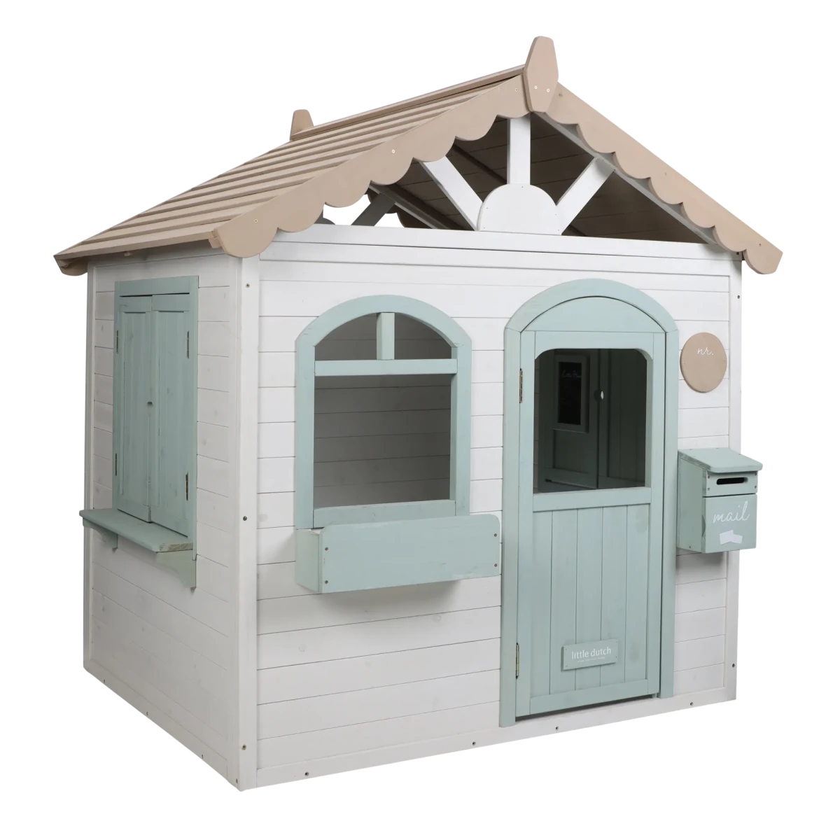 Little Dutch Wooden Playhouse – Playhouses for children, available at Learning Bugs UK