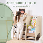 Goodevas 2 in 1 Montessori Bookshelf & Toy Storage – Bookshelf for children, available at Learning Bugs UK