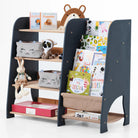 Goodevas 2 in 1 Montessori Bookshelf & Toy Storage – Bookshelf for children, available at Learning Bugs UK