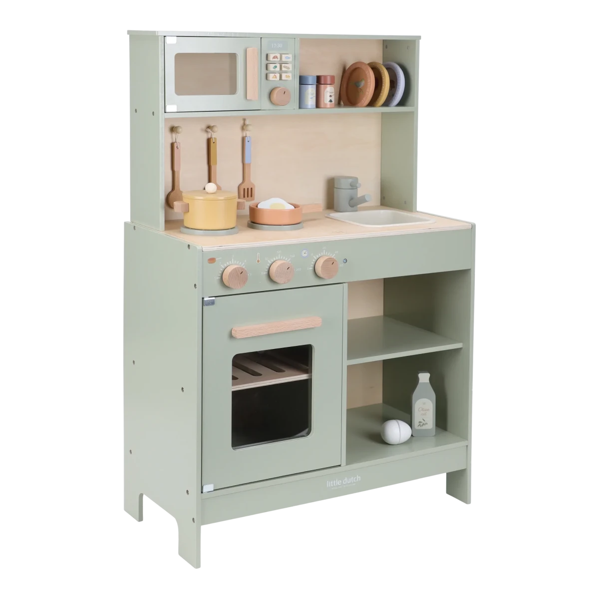 Little Dutch Wooden Play Kitchen Mint – Play Kitchens for children, available at Learning Bugs UK
