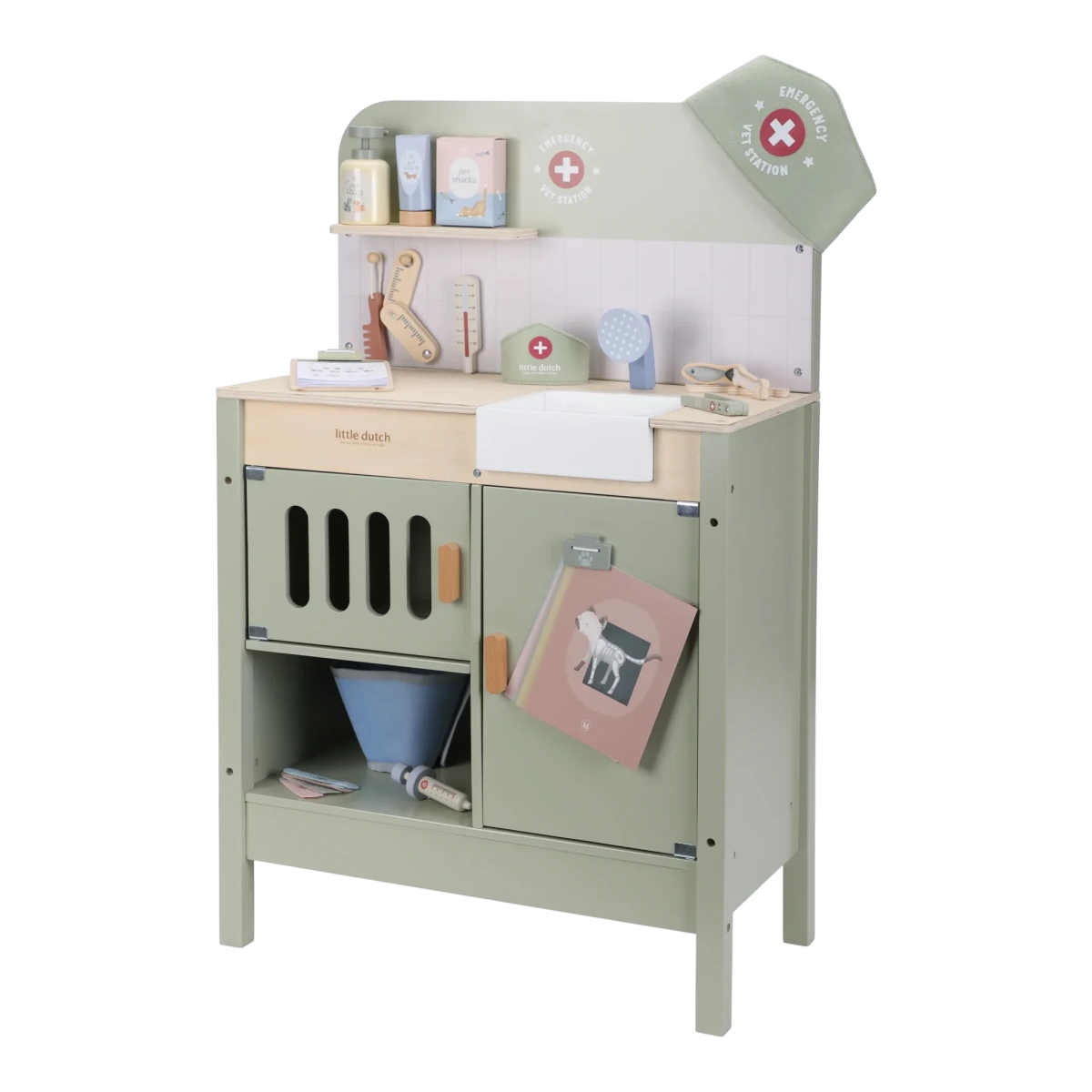 Little Dutch Wooden Veterinary Practice – Vet Practise for children, available at Learning Bugs UK