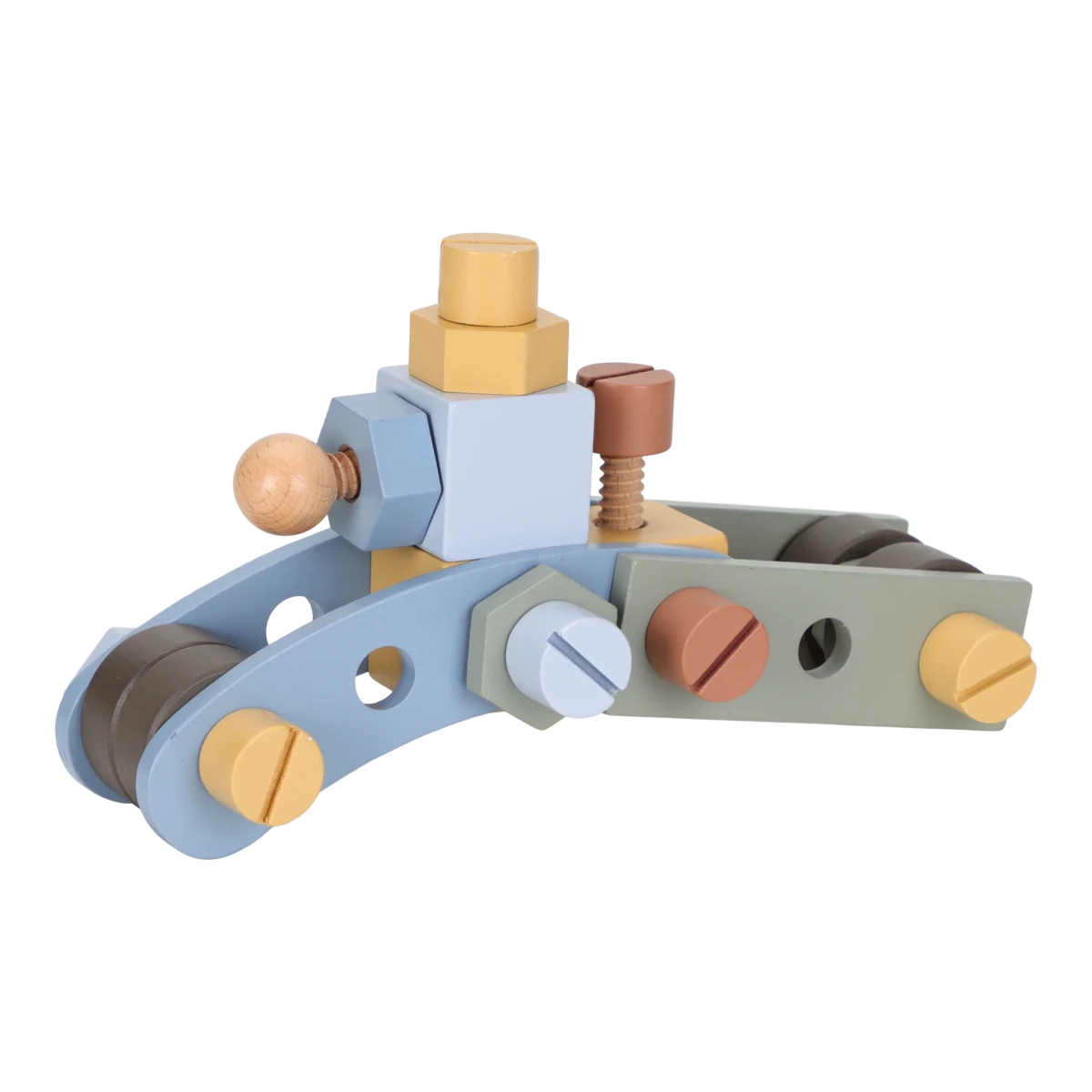 Little Dutch Wooden Workbench – Wooden tool bench playset for children, available at Learning Bugs UK