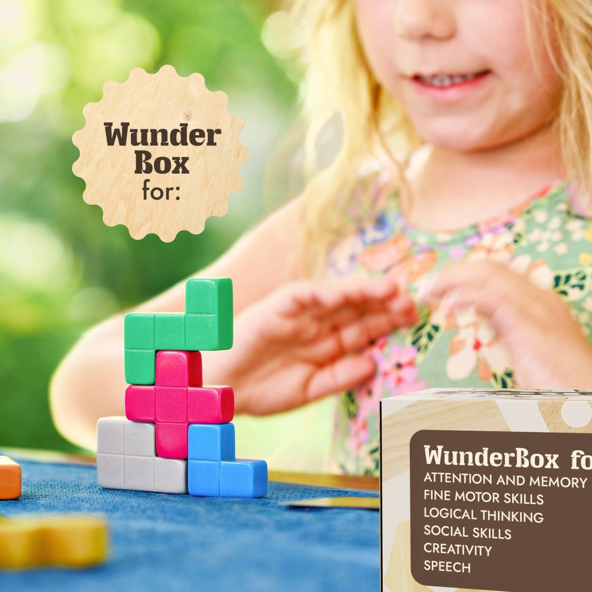 WunderBox 4 to 7 Years Old – Developmental Box – Educational Toy Set for children, available at Learning Bugs UK
