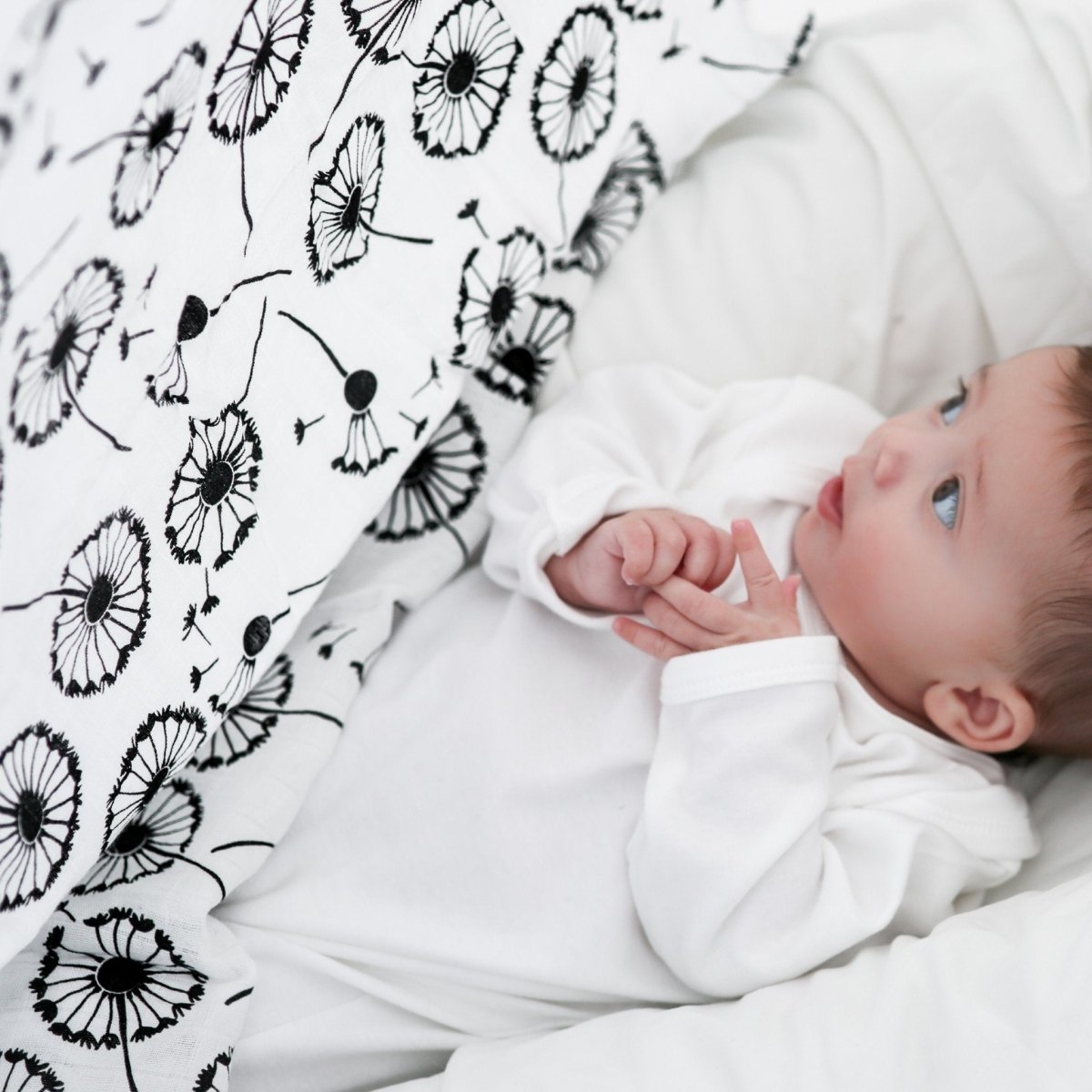 XL Dandelion Muslin – Muslin squares for children, available at Learning Bugs UK