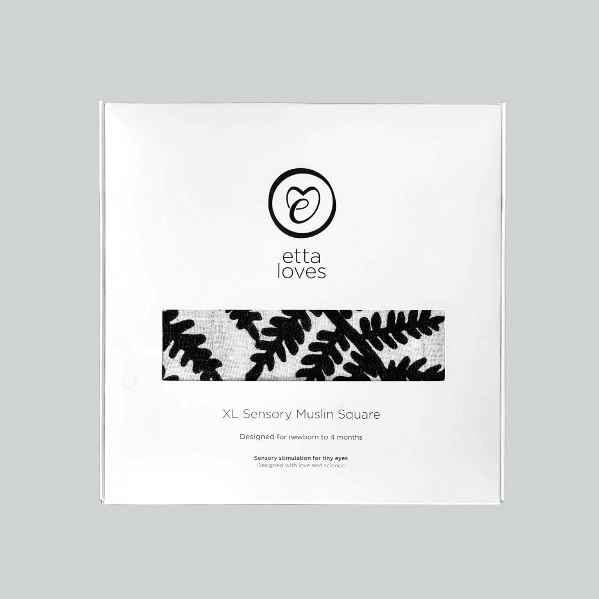 XL Fern Muslin – Muslin squares for children, available at Learning Bugs UK