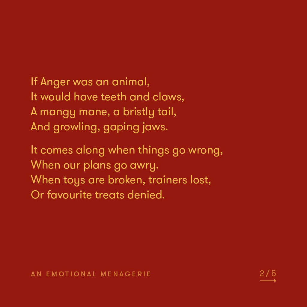 An Emotional Menagerie by Rachael Saunders - Learning Bugs UK