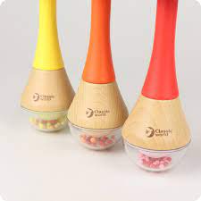 Classic World Rainbow Maracas - Orange