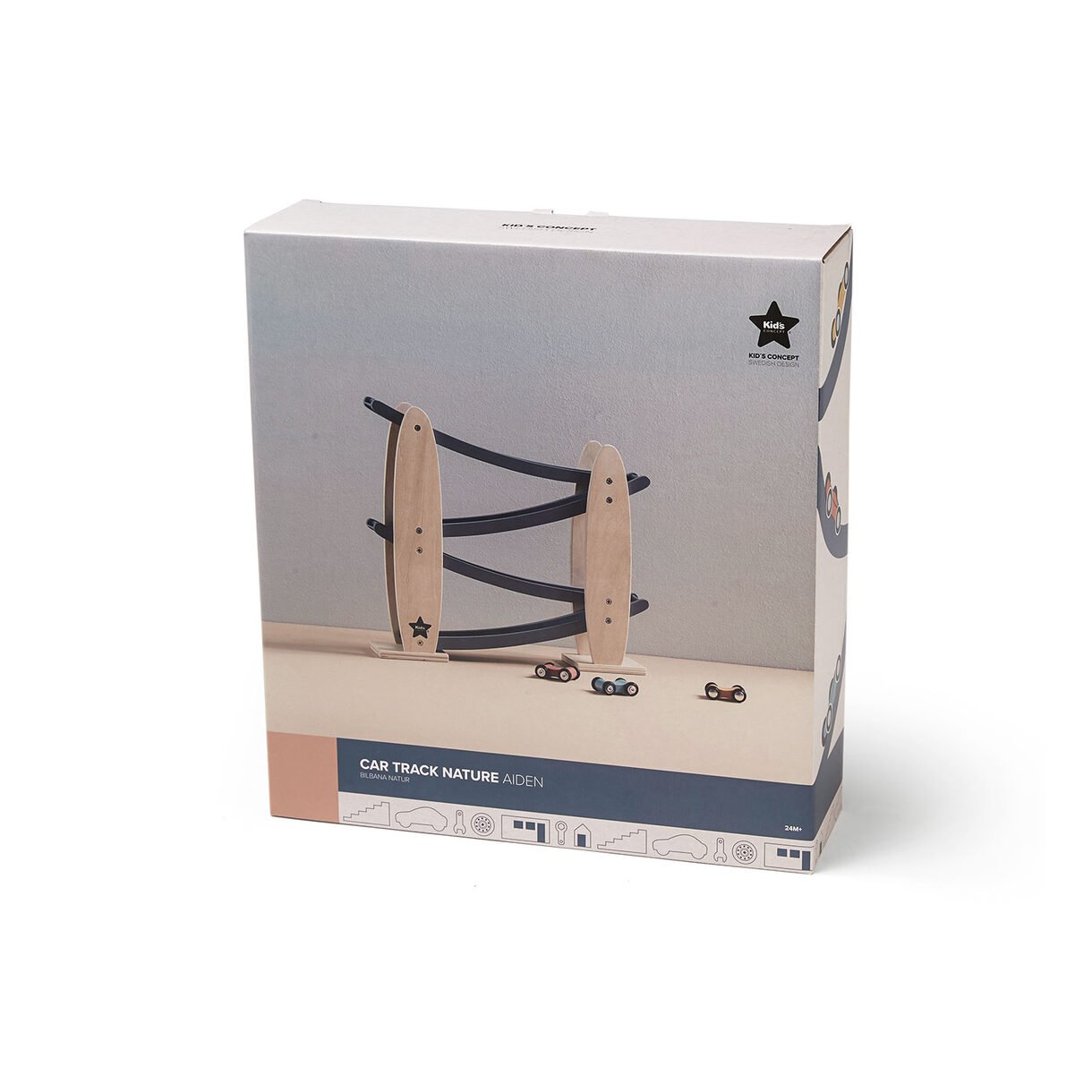 Kid's Concept Car Track - Aiden by Kids Concept - Learning Bugs UK