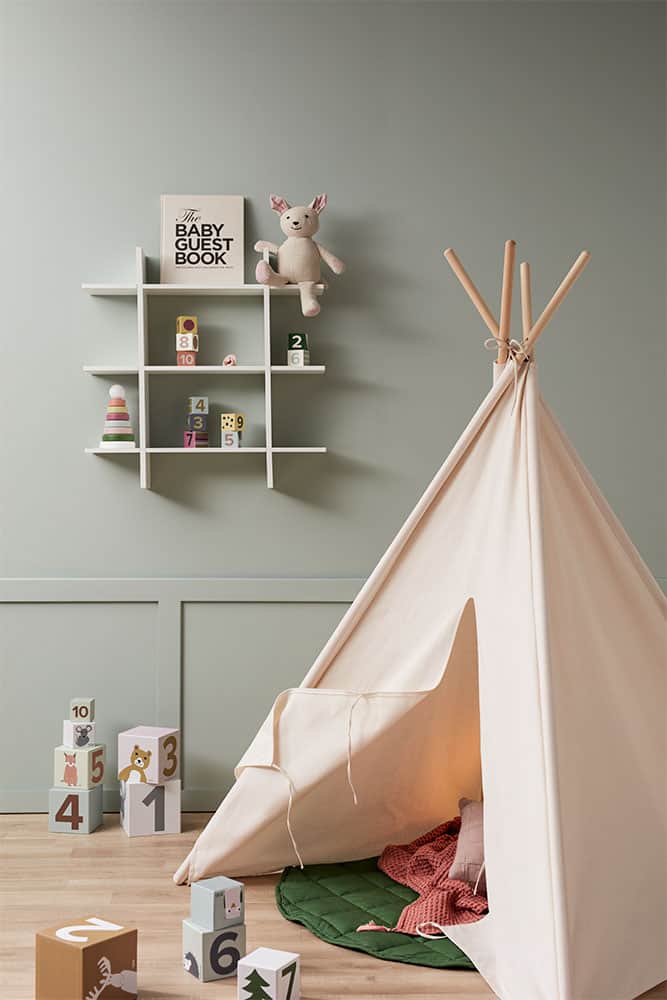 Kids Concept Tipi Tent Off White