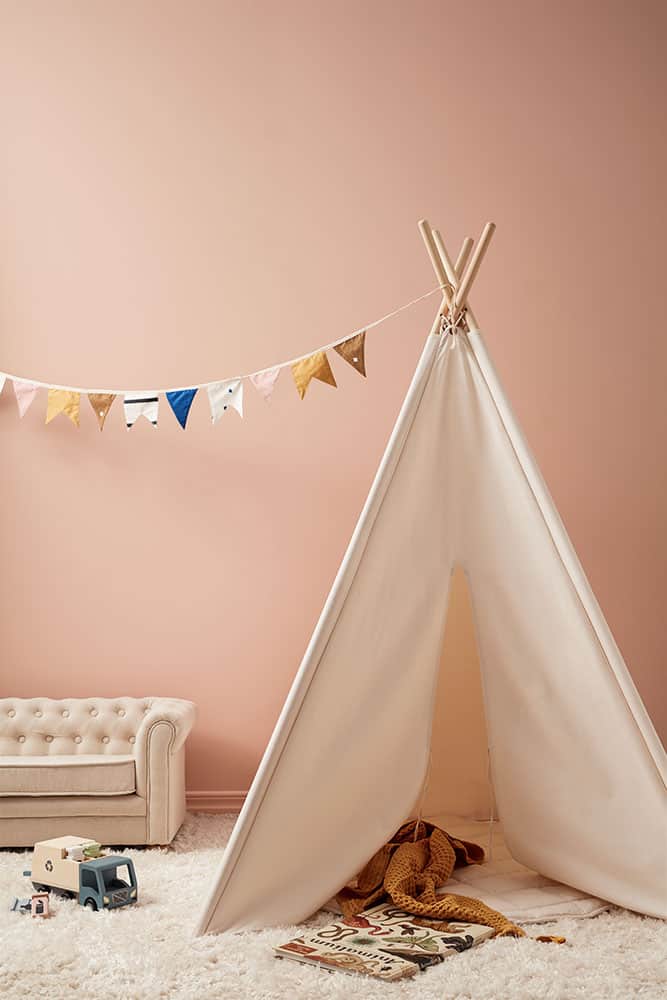 Kids Concept Tipi Tent Off White