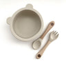 Cub Silicone Dinnertime Set by Blossom And Bear - Learning Bugs UK