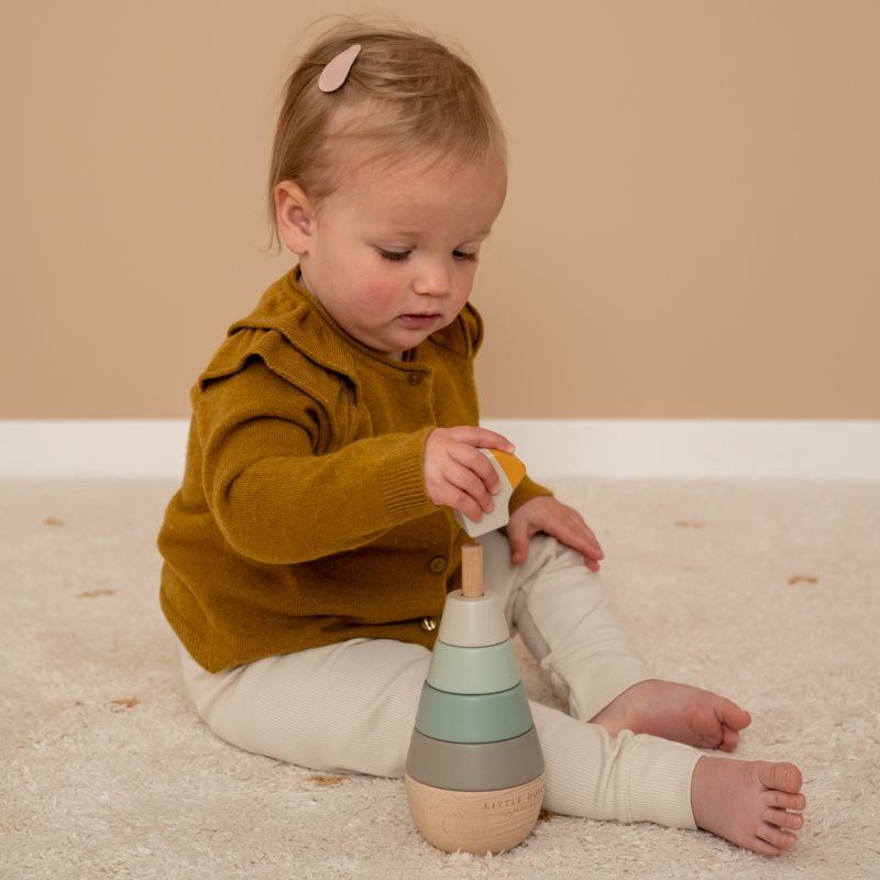 Little Dutch Ring Stacker Little Goose by Little Dutch - Learning Bugs UK