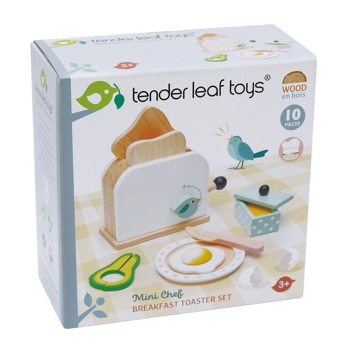 Tender Leaf Toaster and Egg Set